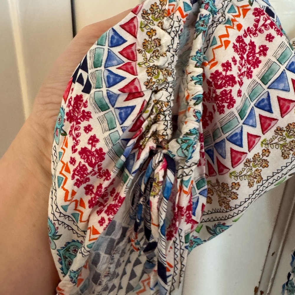 Tinta colorful patterned blouse - image 4